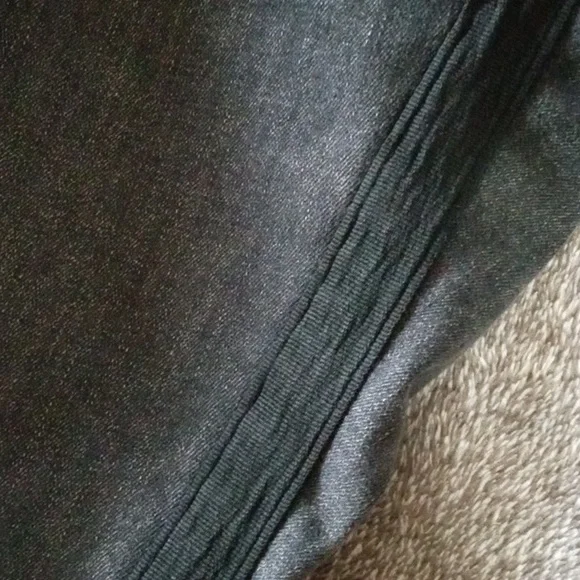 Torrid grayed black pull on drawstring pants with leg stripes - Picture 10 of 11